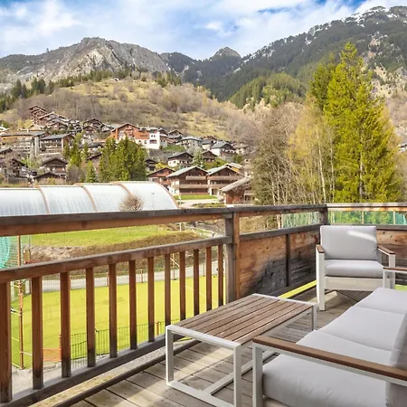 Casa de Férias Côches - Superbe Appartement, Terrasse Vue Montagne La Plagne